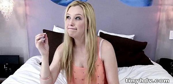  Real teen pussy streched Samantha Rone 1 41